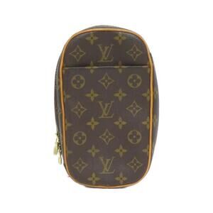 LOUIS VUITTON Brown Monogram Pochette Shoulder Bag